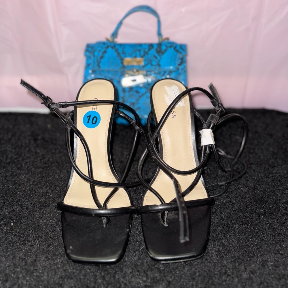 Guess Black Classic Heels